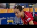 2015年韓國公開賽 女子單打4強賽：伊藤美誠～CHOI Hyojoo