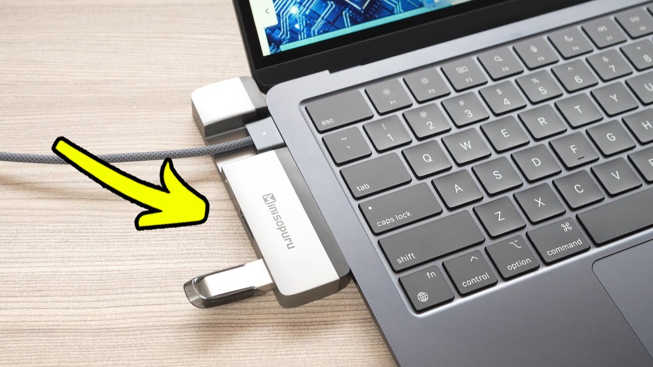 Macbook Air M2 USB C Hub Review - Minisopuru Dock 