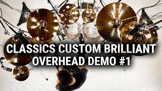 Meinl Cymbals - Classics Custom Brilliant - Overhead Demo #1