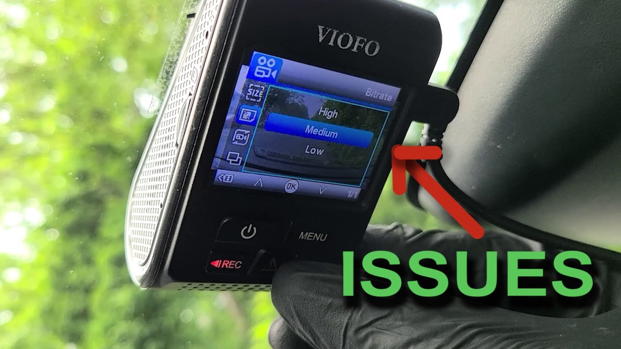 Viofo A119 V3 Dash Cam PROBLEMS YouTube