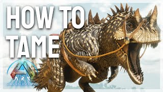 How To Tame The NEW Ceratosaurus + Abilities in ARK: Survival Ascended [ASA]