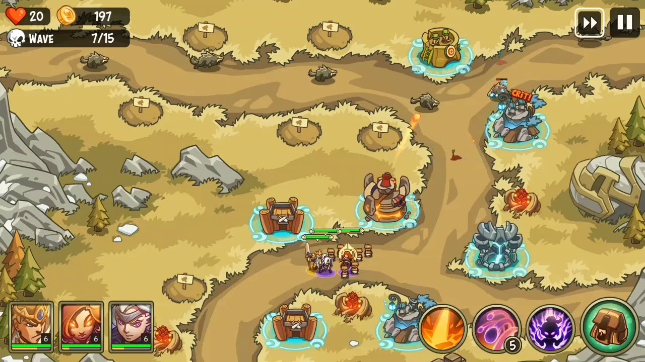 Empire Warriors TD - Loria Level 16