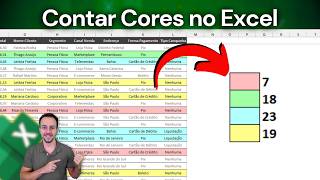 Como SOMAR e CONTAR Células Coloridas no Excel | Exemplos Práticos