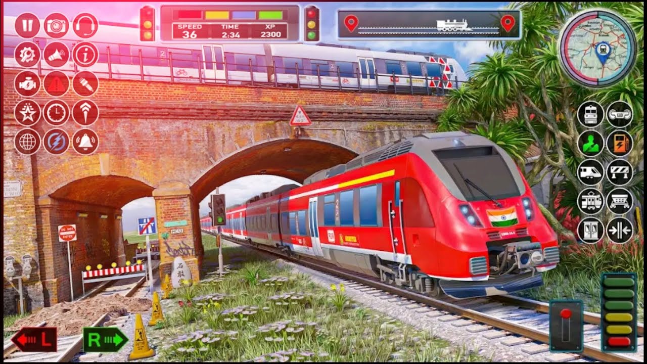 City Train Driver Simulator | Career Mode - (Offline Games) | Train Driving Simulator 2024