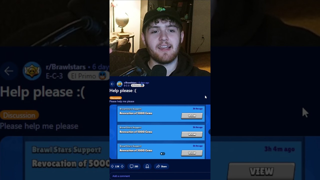 Crazy NEGATIVE Gems glitch in brawl stars...