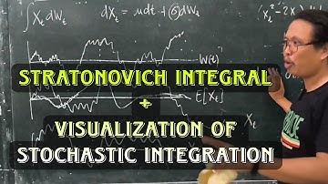 SDE Lec 06: The Stratonovich Integral and Visualization