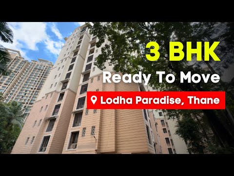 Spacious 3 BHK Apartment at Paradise, Majiwada | 1000 Sq. Ft. | Ready To Move