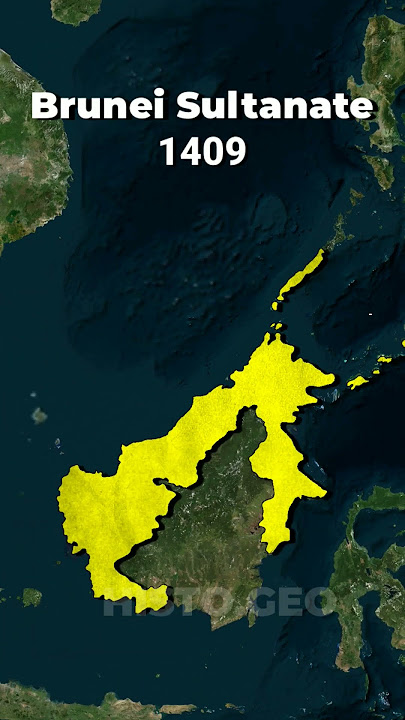 Evolution of Brunei Darussalam #history #shorts