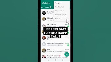 How To Use less data for Whatsapp calls on Android phone