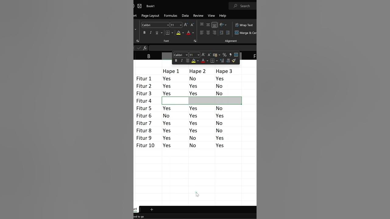 Cara Center Di Excel Tanpa Merge