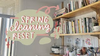 spring cleaning for the dorm! reset and restart 🧹 by tbhstudying 11,219 views 2 years ago 7 minutes, 28 seconds