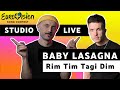 Baby lasagna  rim tim tagi dim  studio vs live  eurowizja 2024  moimi uszami eurowizja2024