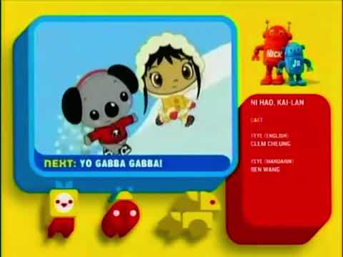 Nick Jr Playdate Spilt Screen Credits (2008)