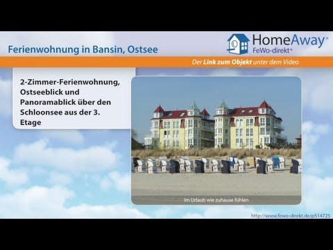 Usedom: 2-Zimmer-Ferienwohnung, Ostseeblick und Panoramablick über den - FeWo-direkt.de Video