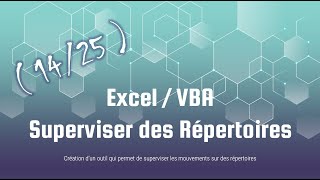 Superviser Des Répertoires 1425 - Excel - Outils De Gestion De Projet Pour Chef De Projet