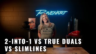 Which Exhaust Header is BEST for Your Harley? 🔥 2-Into-1 vs True Duals vs Slimline!