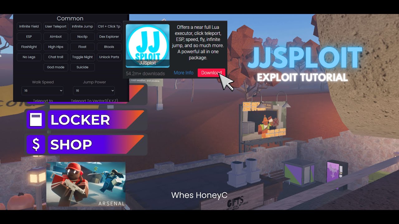 Free Roblox Executor: JJSploit PC Tutorial - YouTube