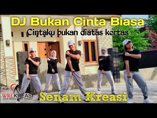 Senam TikTok DJ Bukan Cinta Biasa Remix | Kreasi Cintaku Bukan Diatas Kertas class=