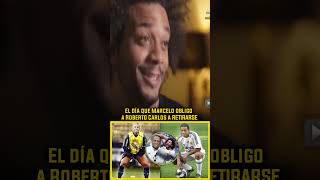 El día que Marcelo obligo a Roberto Carlos a RETIRARSE  #fútbol #futbol