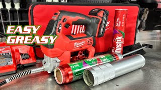 It's So Easy to SEE! Milwaukee 2646 M18 Grease Gun Review