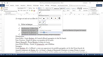 Comment mettre des puce sur Word ?