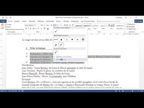 Vidéo: Comment utilisez-vous différentes puces dans Google Docs ?