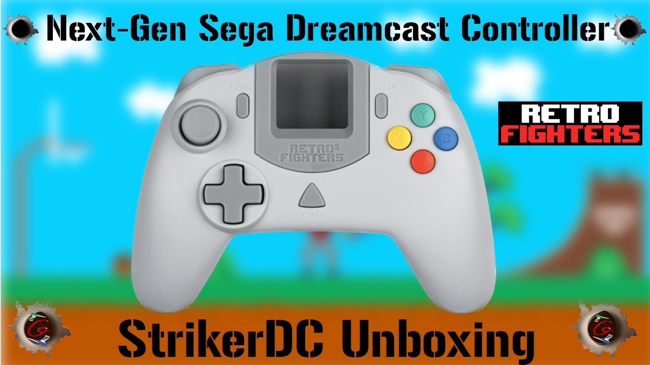 NextGen Sega Dreamcast Controller Unboxing From RetroFighters YouTube
