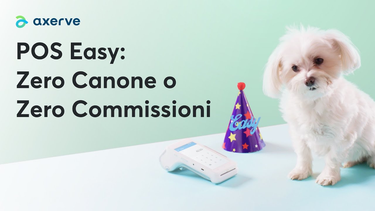 Spot TV Axerve: POS Easy, zero canone o zero commissioni? - YouTube