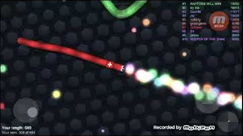 My first time playing slitherio on camera #slitherio