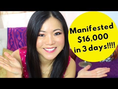 How to Manifest Money INSTANTLY! Exact Formula Explained! (Law of Attraction Success Story)