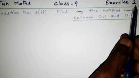 Ninth standard Maths-exercise 2.1