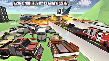 Special Forces Came to Plane Crash Emergency Call in Blockapolypse Zombie City | Android Open World