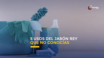 ¿Cuáles son los 5 usos del jabón?