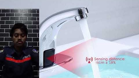 Wastafel otomatis berbasis sistem ultrasonik