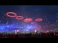 London 2012 Olympic Games Opening Ceremony: Pandemonium - the rings are formed!