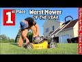 Dewalt- 1st place for the Worst Lawn Mower of the year