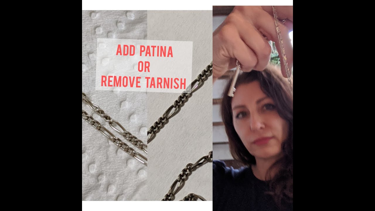 Create A Patina On Silver Or Remove Tarnish Using Things From Your Kitchen YouTube