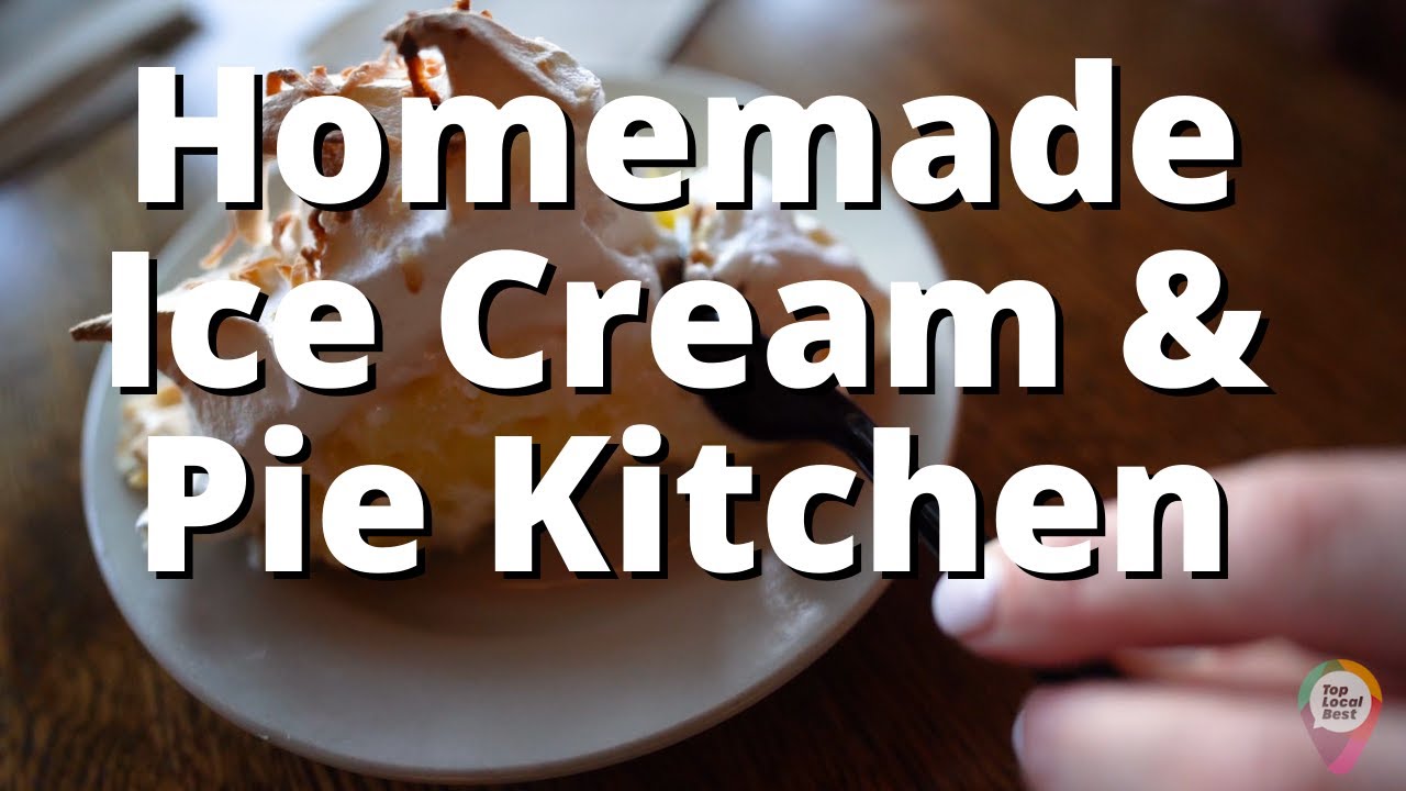 Homemade Ice Cream and Pie Kitchen YouTube