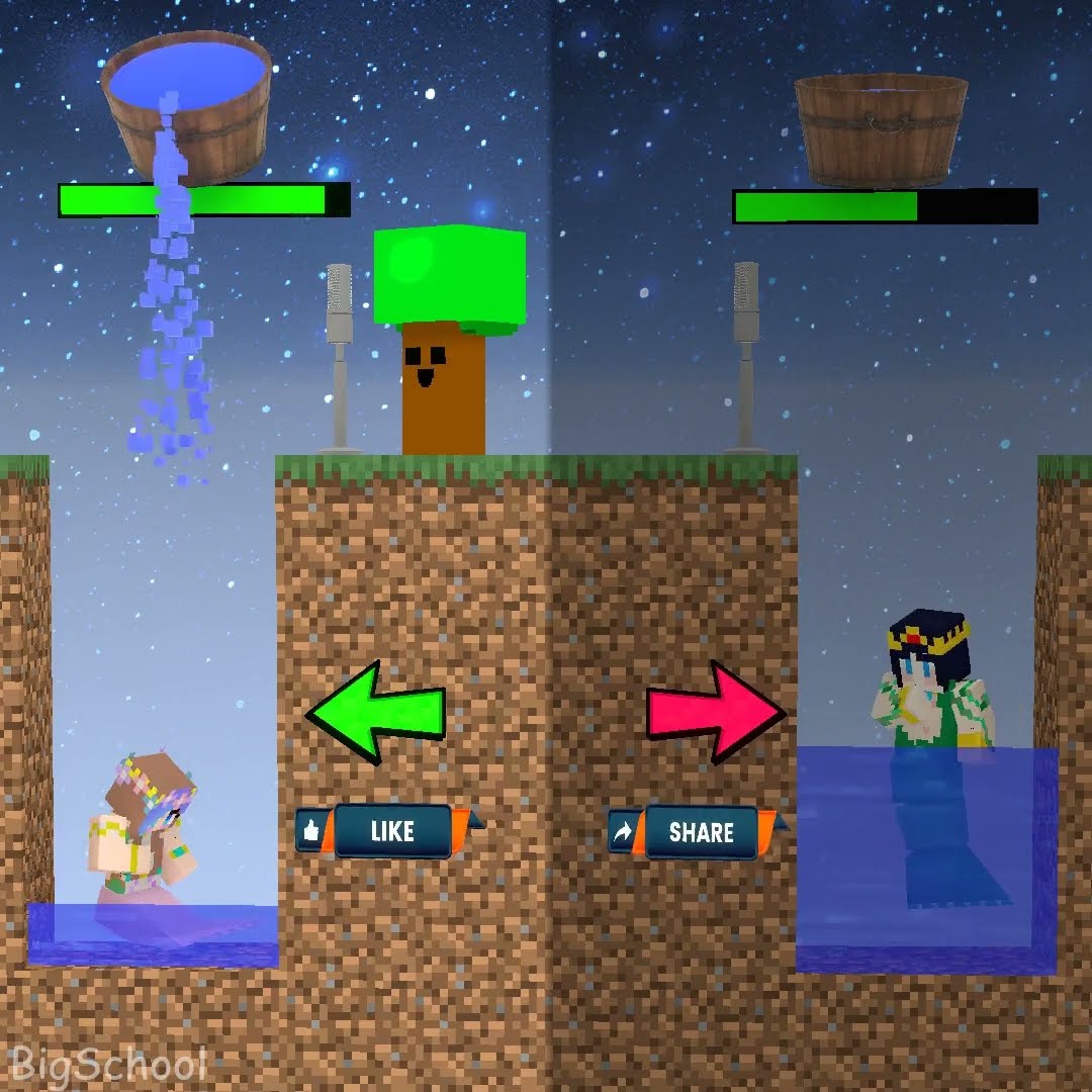 Which mermaid should Mr. Tree choose!? ?