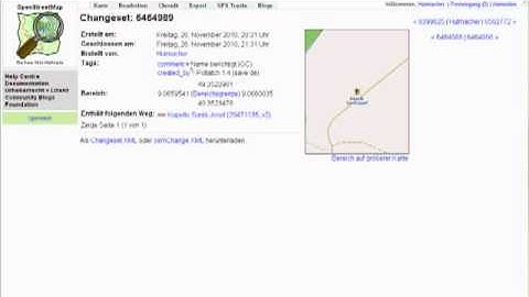 Openstreetmap Changeset Tutorial.mpeg