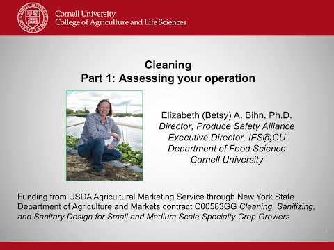 Cleaning – Assessing your Operation (Part 1)