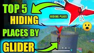 Hiding place by glider.secret location by glider in Bermuda map #FreeFire