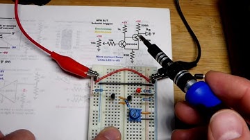 Short NPN BJT Based Schmitt Trigger Demo Circuit Bipolar Junction Transistor 2N3904 By Electronzap