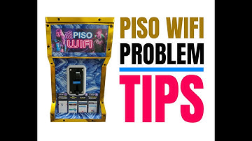 Piso Wifi Problem Tips (tagalog)