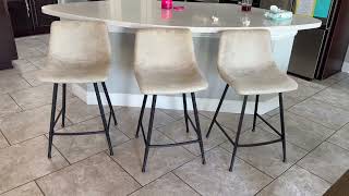 Comfortable Counter Height Bar Stools: Easy to Clean Review