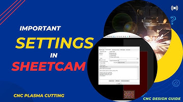 Lec # 14 How to use Sheetcam for Plasma Cutting CNC | Beginner
