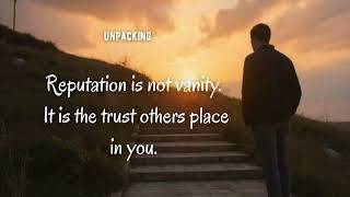 Maxim 20 – Guard Your Good Name | The Art of Worldly Wisdom