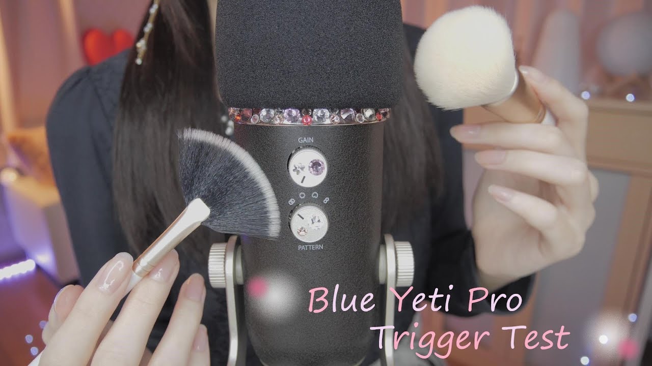 Asmr 新マイクテスト New Mic Blue Yeti Pro Trigger Test 囁き Whispering Youtube