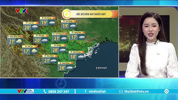 Dự báo thời tiết 5h30 - 3/1/2023 | Bắc Bộ nhiều mây, Trung Bộ có mưa, Nam Bộ trời nắng | VTVWDB