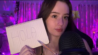 Asmr Enseñándote Portugés